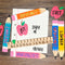 Back To School Sign, Interchangeable School Sign, School Milestone Sign, 100th Day of School Sign, 1st Day of School Sign