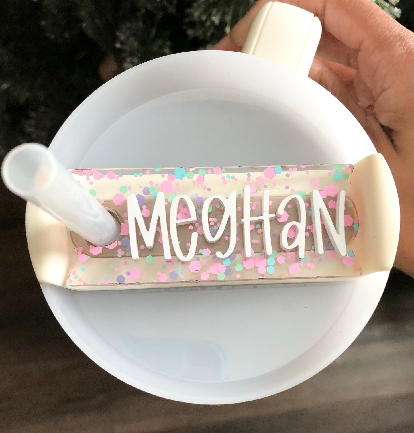 Tumbler Name Tag, 30 oz 40 oz, Name Plate, Lid Topper, Acrylic Name Tag, Tumbles Name plate, Tumbler cup topper, Tumbler Accessories