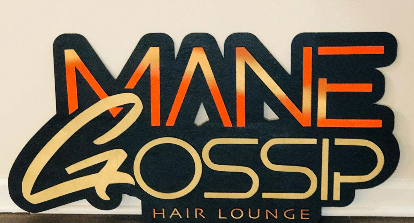 Custom Wooden Business Logo Sign: Baltic Birch Wood