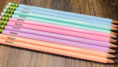 Personalized Pencils: Engraved #2 Ticonderoga Pencils