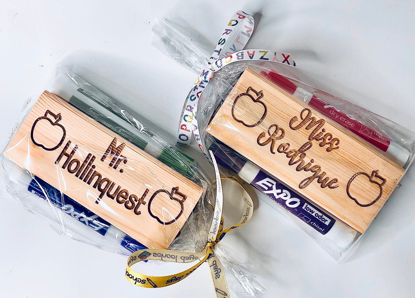 Personalized Whiteboard Eraser, Chalkboard Eraser, Teacher Appreciation Gift, Teacher Ornament Gift