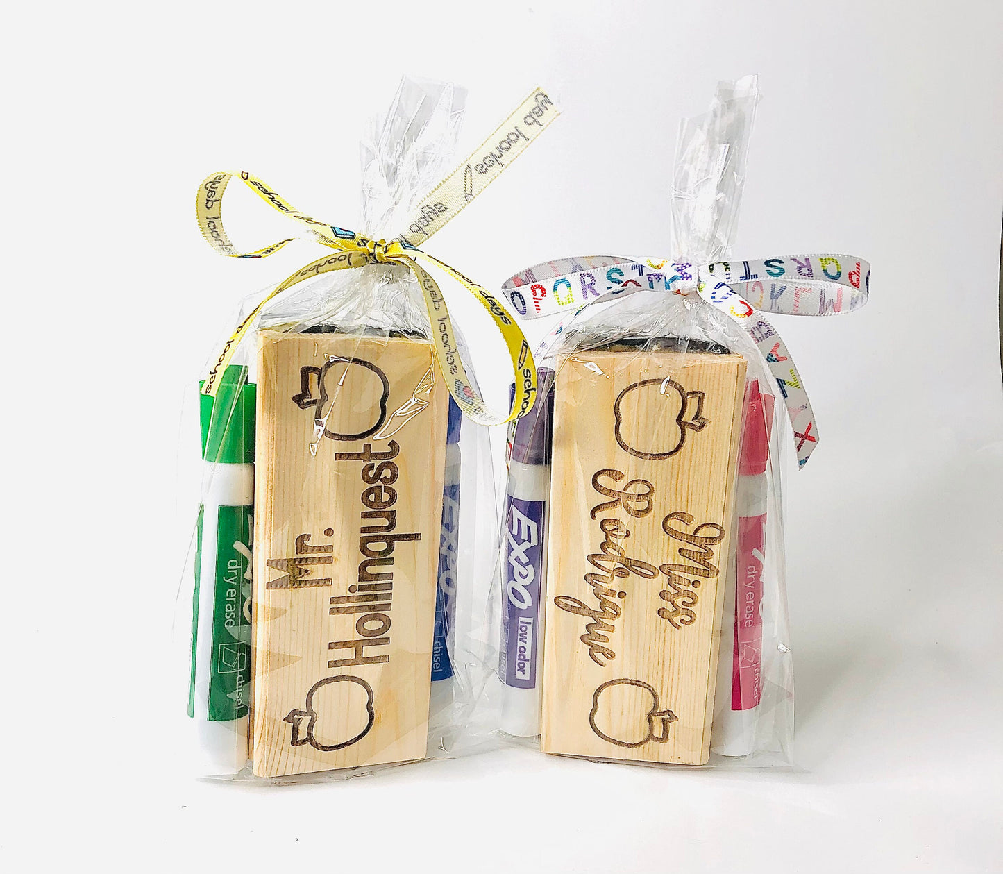 Personalized Whiteboard Eraser, Chalkboard Eraser, Teacher Appreciation Gift, Teacher Ornament Gift