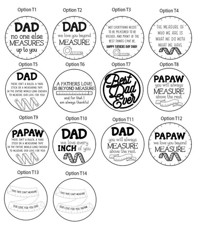 Engraved 25ft Tape Measure Set, Personalized Tape Measure, Fathers Day Gift, Personalized Gifts for Dad,