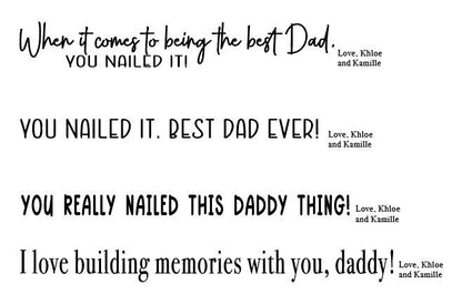 Engraved Hammer and Tape Measure Set, Personalized Hammer, Fathers Day Gift, Personalized Gifts for Dad,