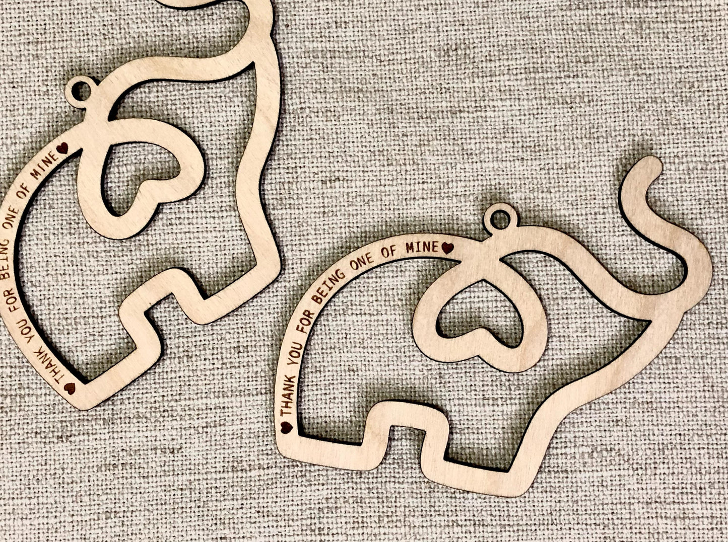 Circle Elephant Ornament Gift, Bestfriend Ornament Gift, Sister Gift, Mothers Day Gift Gift